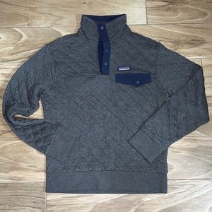 Patagonia-Mens-Organic-Cotton-Quilt-SnapT-Pullover-XS